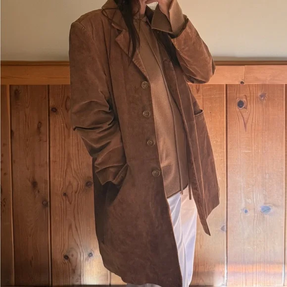 VINTAGE Suede Jacket - Picture 2 of 2